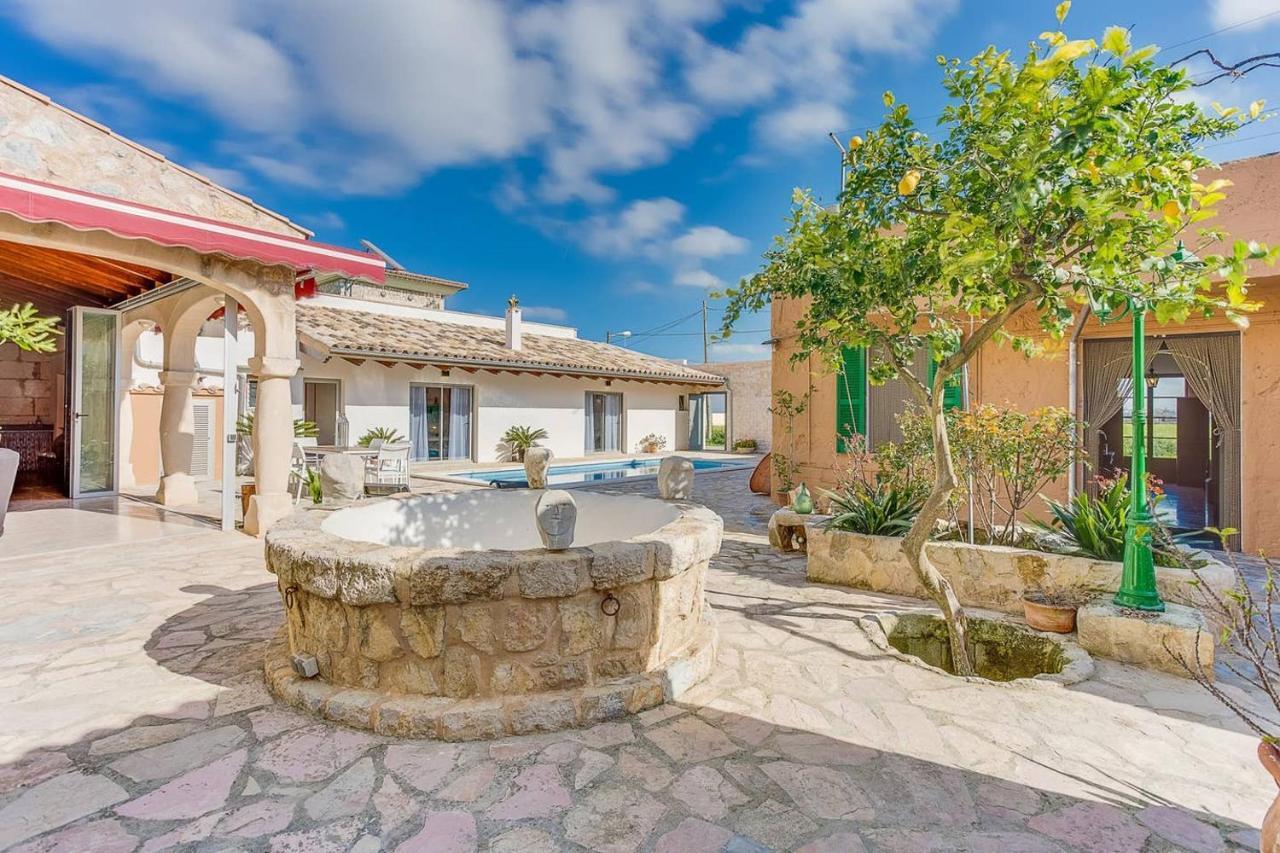 Ca Na Pessina,Con Piscina Privada Villa Sa Pobla Kültér fotó