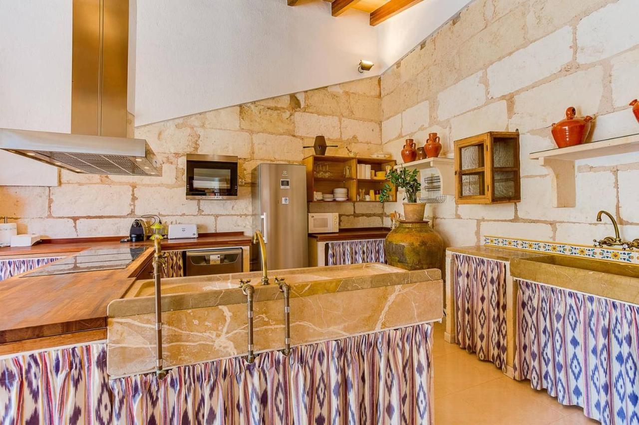 Ca Na Pessina,Con Piscina Privada Villa Sa Pobla Kültér fotó