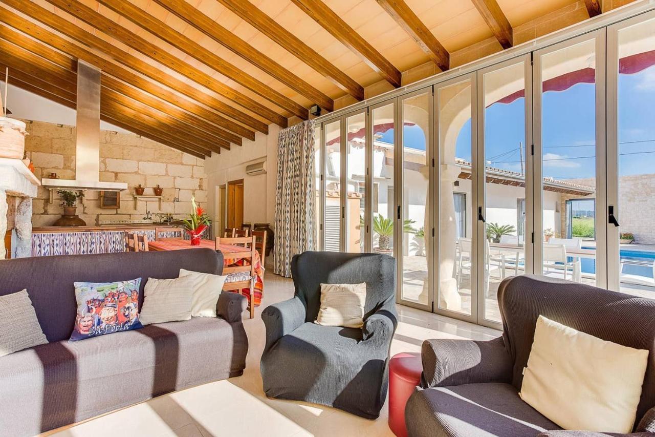 Ca Na Pessina,Con Piscina Privada Villa Sa Pobla Kültér fotó